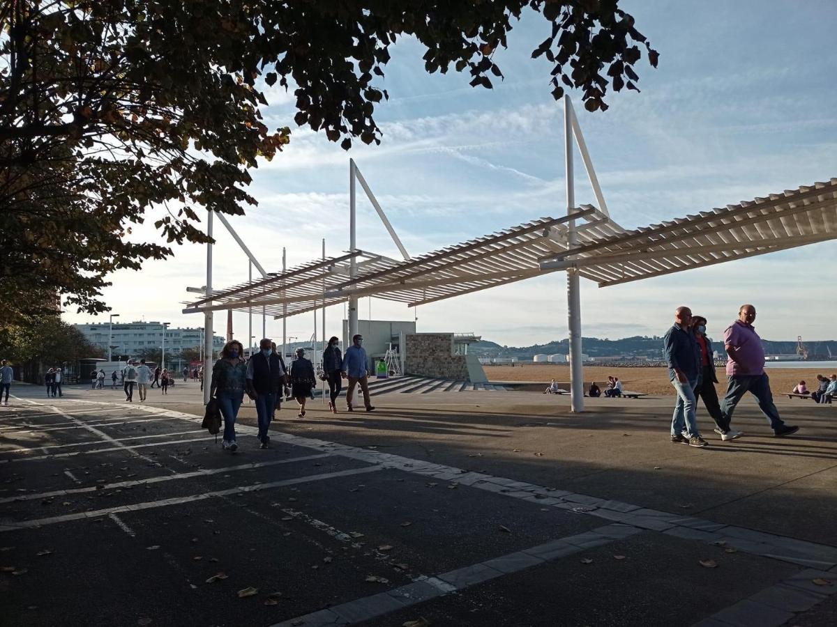 Poniente Beach Gijón Kültér fotó