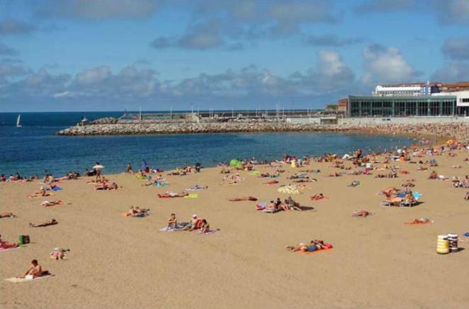 Poniente Beach Gijón Kültér fotó