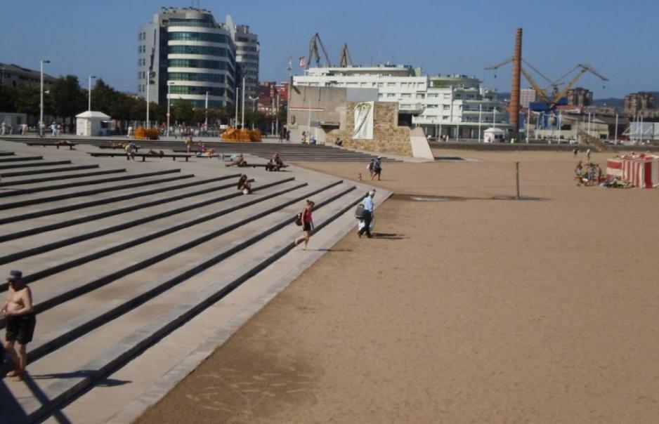 Poniente Beach Gijón Kültér fotó